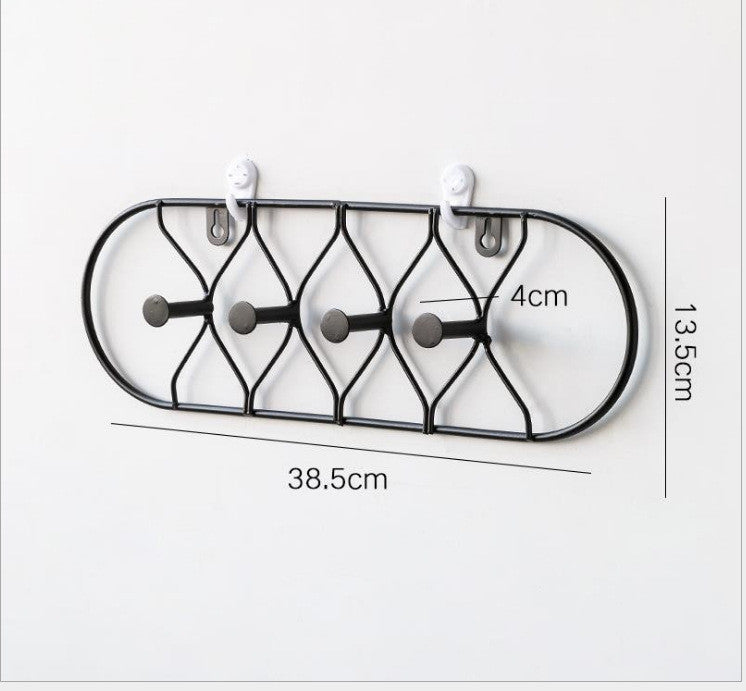 Home Fashion Minimalist Iron Coat Hooks