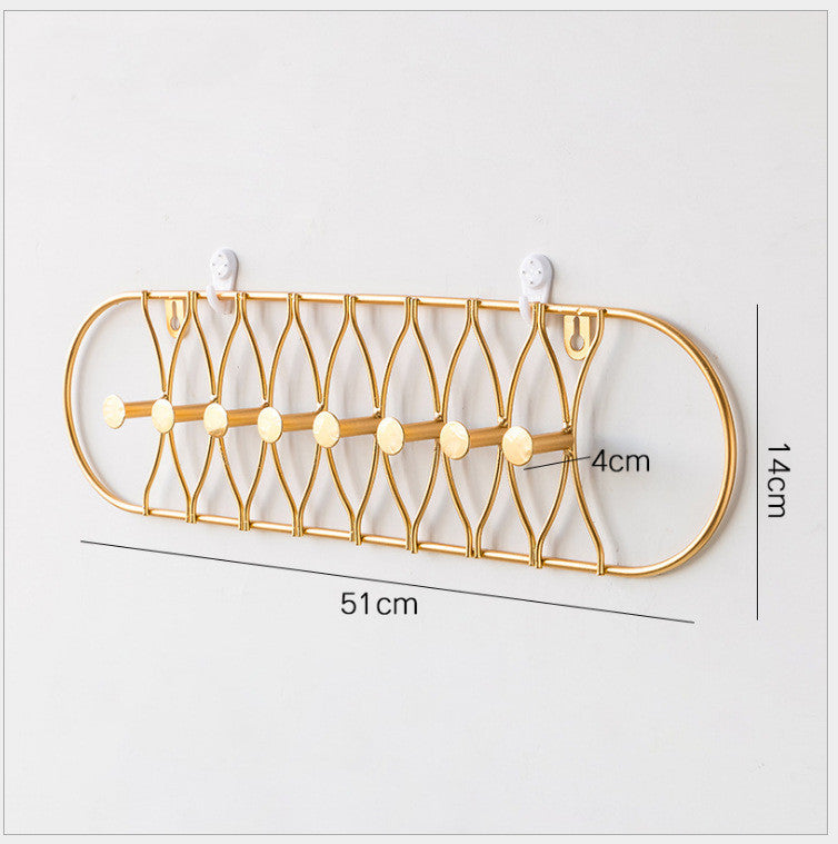 Home Fashion Minimalist Iron Coat Hooks